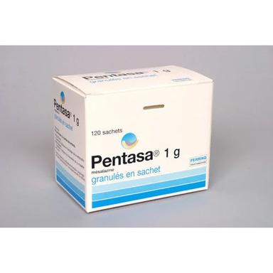 Pentasa Mesalazine 1G Recommended For: To Treat Mild To Moderate Ulcerative Colitis