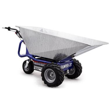 Blue Industrial Electric Powered Barrow