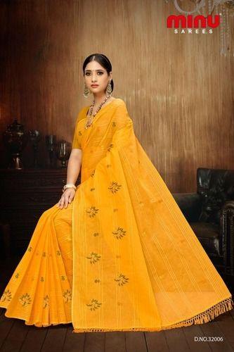 Barkha Designer Women Saree with jhalar