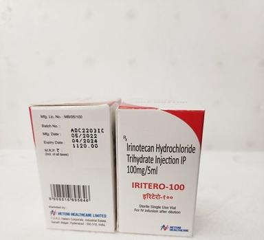 Liquid Irinotecan Hydrochloride Trihydrate Injection 100 Mg/5 Ml Iritero 100Mg