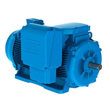 Blue Industrial Electric Motor
