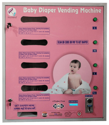 Stainless Steel Baby Diaper Vending Machine