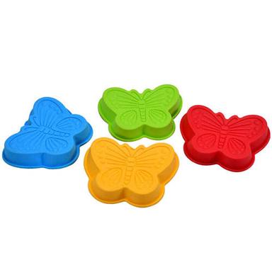 Multi / Assorted Butterfly Shape Cake Cup Liners I Silicone Baking Cups I Muffin Cupcake Cases  (2679)