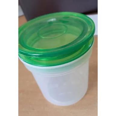 Transparent-Green Airtight Plastic Storage Container