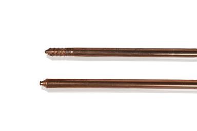 14 Mm Dia 2 Mtr Copper Coated Earthing Rod 30 Micron Diameter: 48Mm  Meter (M)