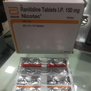  निकोटैक 150 मिलीग्राम रैनिटिडिन टैबलेट सामान्य दवाएं