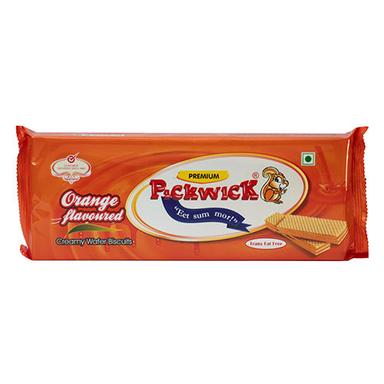 Normal 200 Gm Orange Flavoured Creamy Wafer Biscuits