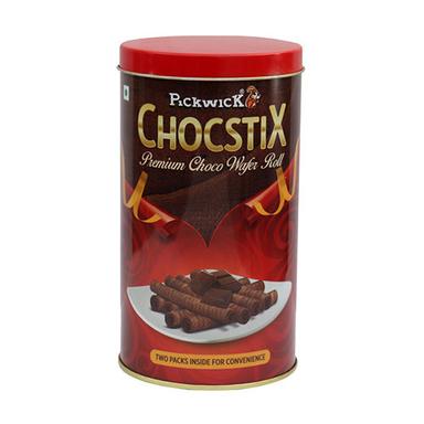 सामान्य 300 ग्राम चोकोस्टिक्स चॉकलेट वेफर रोल्स जार