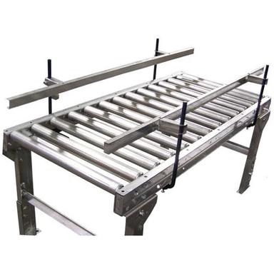Silver Roller Conveyor System