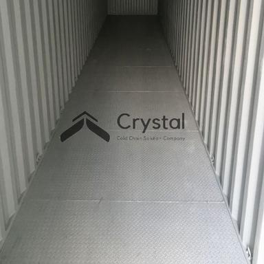 Steel Floor 40Ft Hc Container Capacity: 65.68 M3/Hr