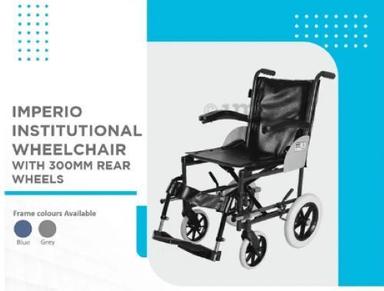 Imperio Institutional  Wheelchair With 300Mm  Rear Wheels  2949 Dimension (L*W*H): 90 L X 61W X 94H  Centimeter (Cm)
