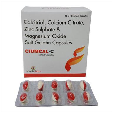 Calcitriol Calcium Citrate Zinc Sulphate Capsules General Medicines