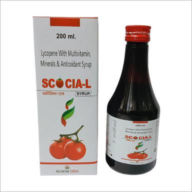 Lycopene With Multivitamin Antioxidant Syrup General Medicines