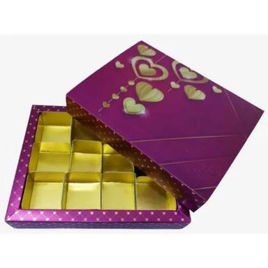  स्क्वायर चॉकलेट पैकेजिंग गिफ्ट बॉक्स