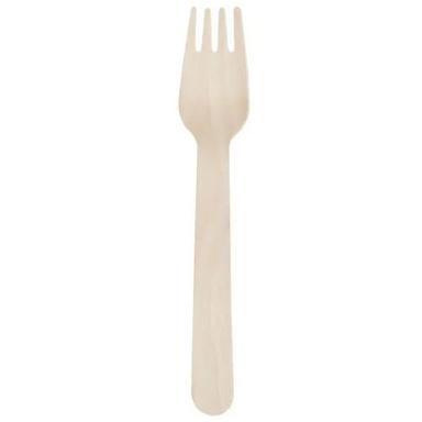 Light Brown Plain Wooden Fork