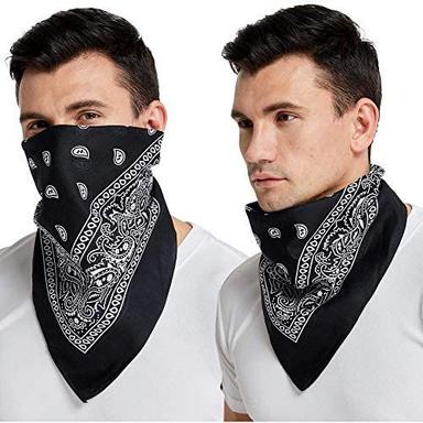 Different Available Mens Printed Cotton Bandana
