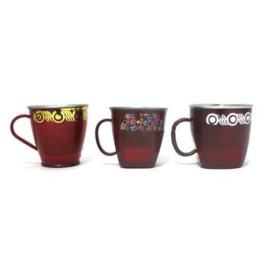 Round Ss Coffee Cup Set