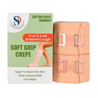 Roll 8Cm X 4Mtr Cotton Crepe Bandage