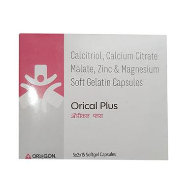 Calcitriol Calcium Citrate Malate Soft Gelatin Capsules General Medicines