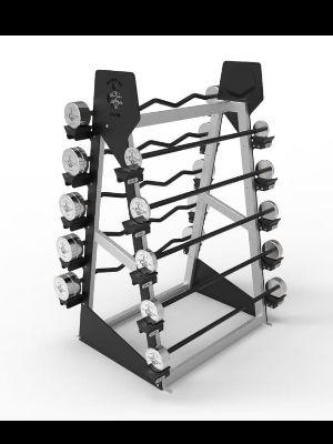 Fixed Barbell Rack Application: Gain Strength