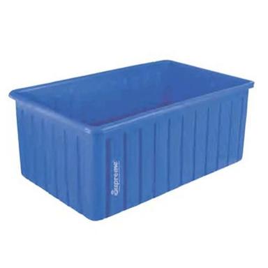 Blue Rotomolded Plastic Crates