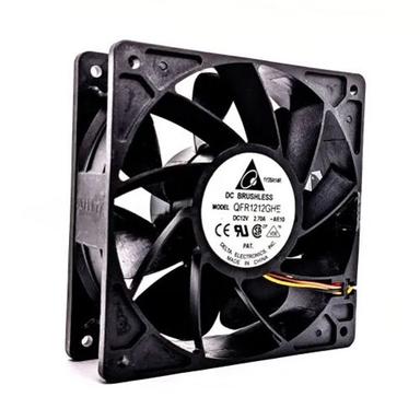 Qfr1212Ghe-Ae10 12V Speed Control Server Cooling Fan Blade Material: Metal