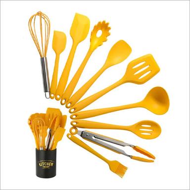 Yellow Plastic Kitchen Utensils