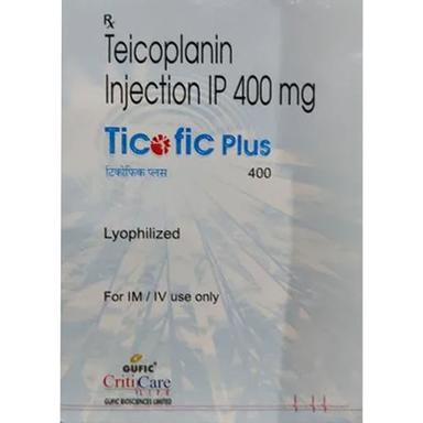 Liquid 400Mg Teicoplanin Injection Ip