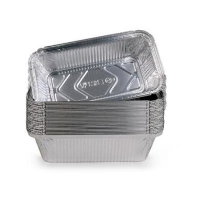 Silver Disposable Aluminum Foil Containers