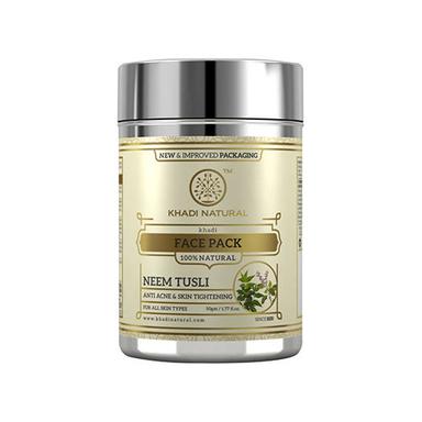 Khadi Natural Neem Tulsi Face Pack -50 G Age Group: Adult