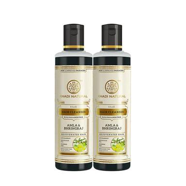 Khadi Natural Amla And Bhringraj Hair Cleanser-Sls-Paraben Free Set Of 2 Recommended For: All