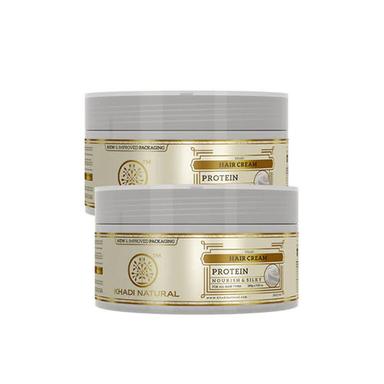 Khadi Natural Protein Hair Cream - Pack Of 2 Recommended For: All