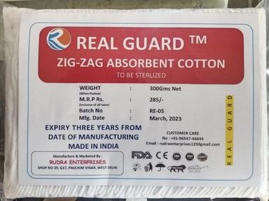 Zig Zag Absorbent Cotton Grade: Medical