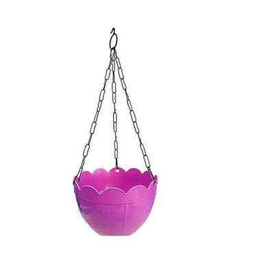 Multi / Assorted Flower Pot Plant With Hanging Chain For Houseplants Garden Balcony Decoration (3851)