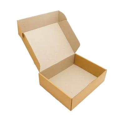 Laminated Material Brown E Flute Folding Box