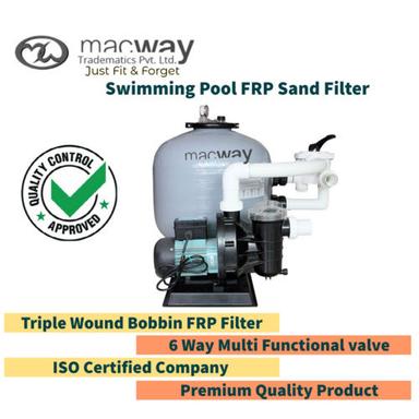 Green / Blue / Grey Swimming Pool Filter And Pump System