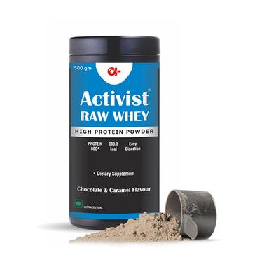 Activist Raw Whey High Protein Powder Chocoate Caramel 500G Efficacy: Promote Healthy & Growth