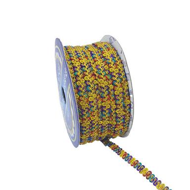 Embroidery Lace Trims (15 Meters) 7Mm Polyester Zari Border Ribbon Gender: Unisex