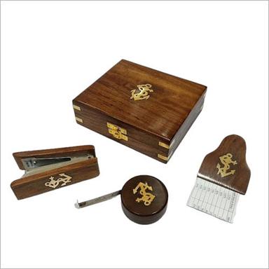 Wood Wooden Stationery Box