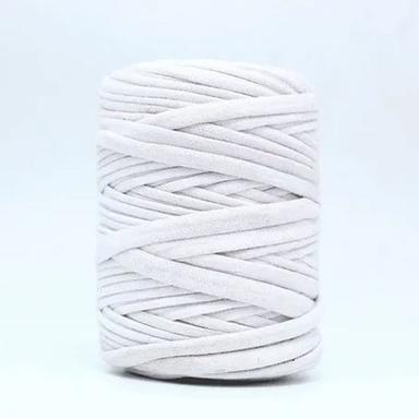 White 8Mm Cotton Knitted T-Shirt Yarn