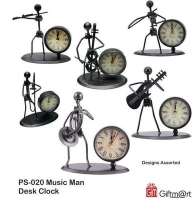 MUSIC MAN DESK CLOCK