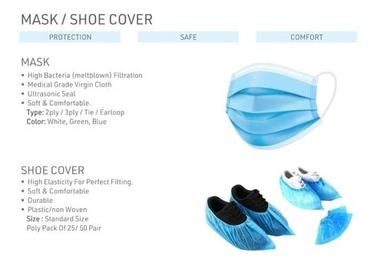 Disposable Soft Grip Shoe Cover