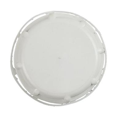 Plastic White Cap With Locking Ring