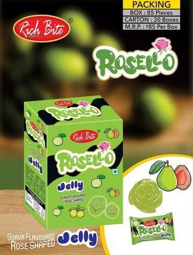 Ball Rosello Guava Flavoured Rose Shaped Jelly Candy