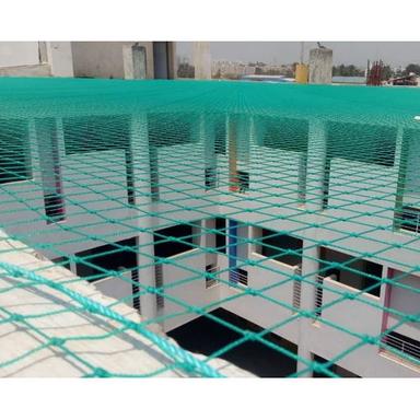 White Hdpe Building Cover Safety Net