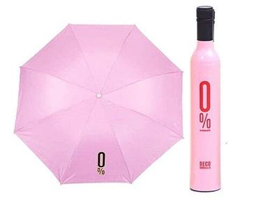 Pink Bottle Umbrella Beautiful Strong Hidden Folding Umbrella