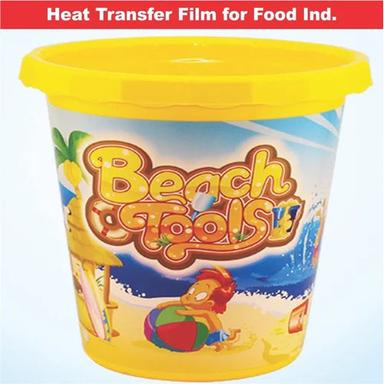Multicolor Heat Transfer Labels To Print Plastic Products From Food Industries