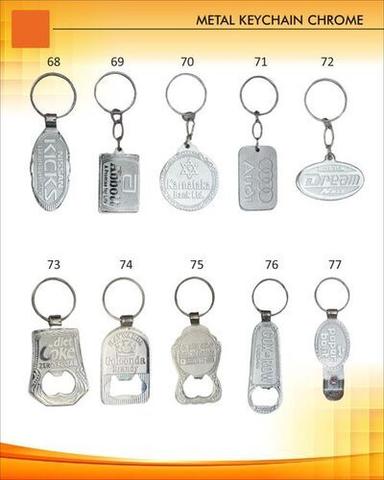 Silver Promotional Key Chain