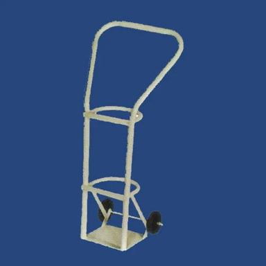 Oxygen Cylinder Trolley Design: With Rails