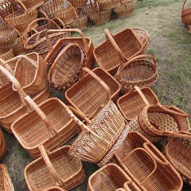 Different Available Bamboo Baskets